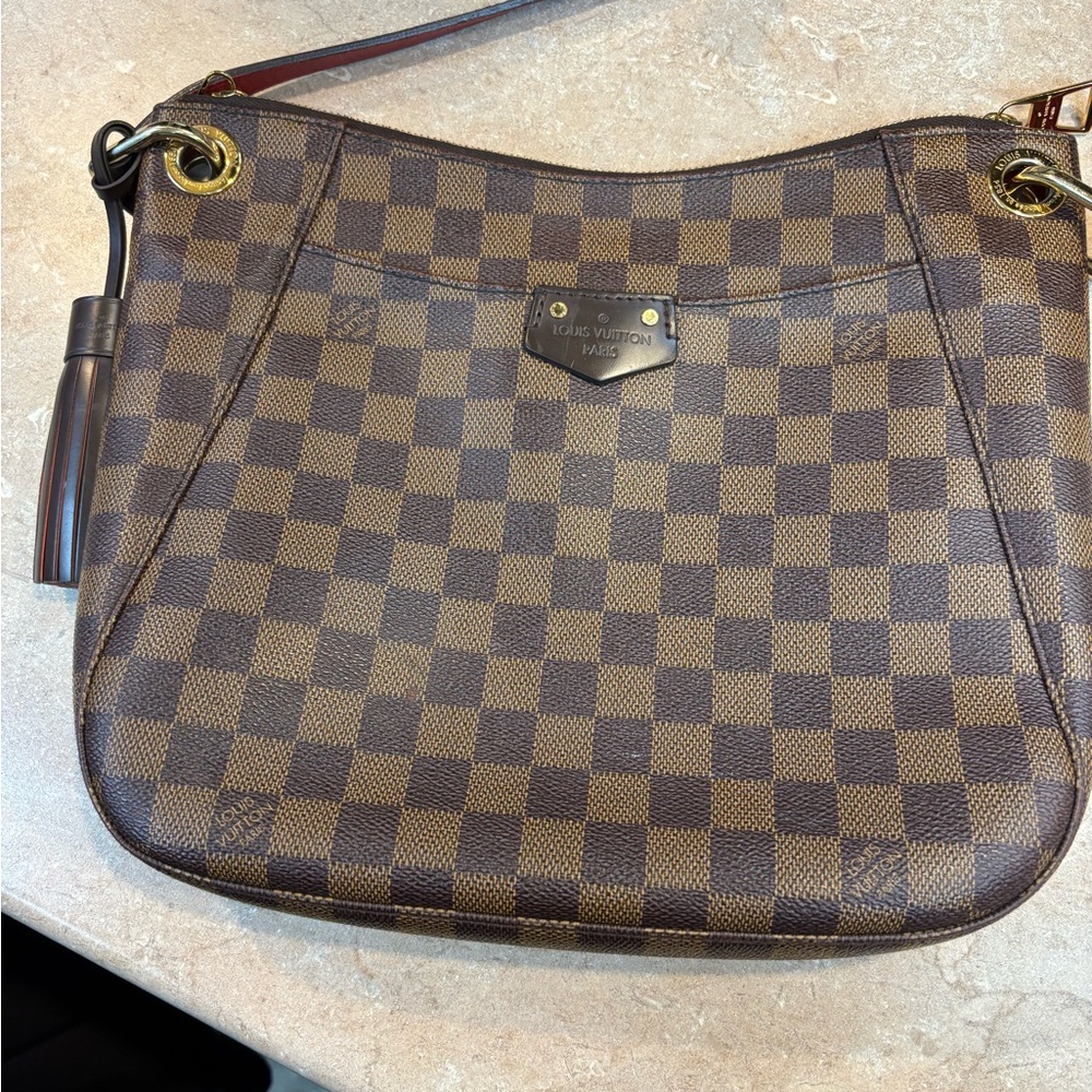 Louis Vuitton Brown Checkered Shoulder Bag/Purse - Picture 4 of 14